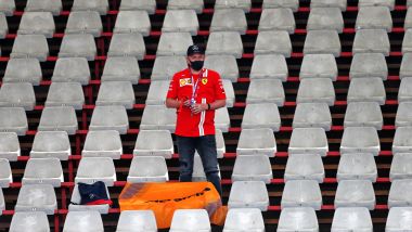 F1, GP Ungheria 2020: il pluritifoso solitario in tribuna