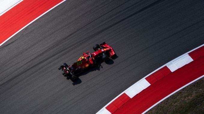 F1 GP USA 2021, Austin: Carlos Sainz (Scuderia Ferrari)