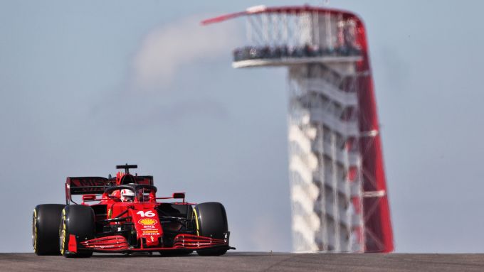 F1 GP USA 2021, Austin: Charles Leclerc (Scuderia Ferrari)