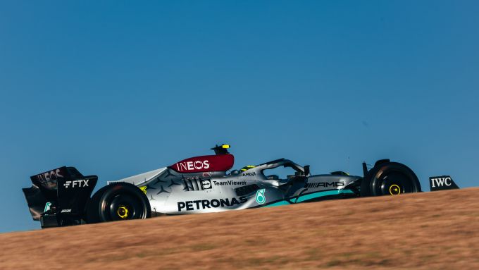 F1 GP Usa 2022, Austin: Lewis Hamilton (Mercedes AMG F1)