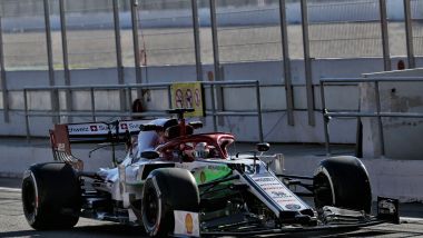 F1 in-season test Barcellona 2019: Callum Ilott sull'Alfa Romeo Racing