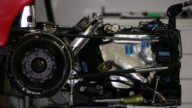 F1, la scatola del cambio (gear box) di una monoposto di Formula 1