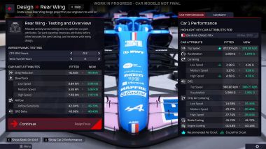 F1 Manager 2022, uno screenshot del gioco