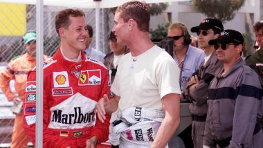 F1: Michael Schumacher (Ferrari) e David Coulthard (McLaren)