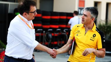 F1: Nikolas Tombazis con Nick Chester, direttore tecnico Renault