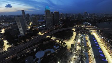 F1: panoramica del circuito di Singapore