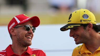 F1, presente e futuro della Ferrari: Sebastian Vettel e Carlos Sainz