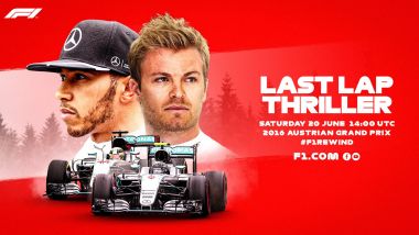 F1 Rewind, la locandina del GP Austria 2016 su YouTube