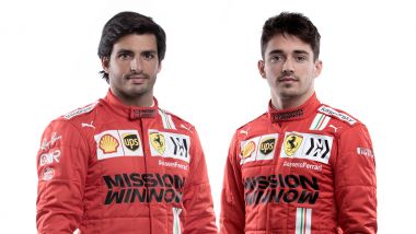 F1, Scuderia Ferrari 2021: Carlos Sainz e Charles Leclerc