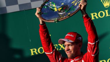 F1, Sebastian Vettel è uno dei piloti saliti sul podio di Melbourne. In carriera c'è riuscito 7 volte!