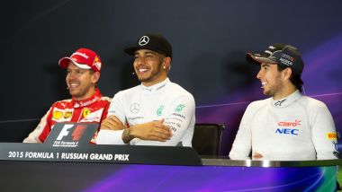 F1: Sebastian Vettel, Lewis Hamilton e Sergio Perez, i tre piloti con più gare disputate nell'ultimo decennio