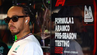 F1 Test 2024: Lewis Hamilton (Mercedes)