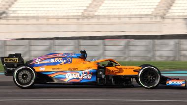 F1, test Abu Dhabi 2021: Lando Norris (McLaren)