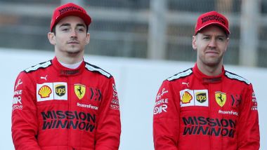 F1 Test Barcellona 2020: Charles Leclerc e Sebastian Vettel (Ferrari)