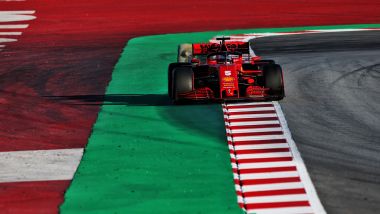 F1 Test Barcellona 2020, Day-2: Sebastian Vettel (Ferrari)