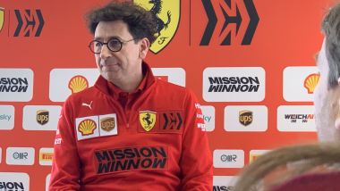 F1 Test Barcellona 2020, Day-3: il team principal della Ferrari, Mattia Binotto