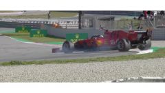 Test F1 2020 Barcellona Day-5: testacoda Vettel - Video