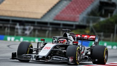 F1 Test Barcellona 2020: Kevin Magnussen alla guida della sua Haas VF-20
