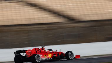 F1 Test Barcellona 2020: la Ferrari SF1000 di Sebastian Vettel
