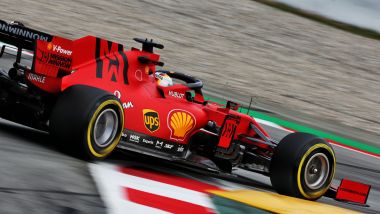 F1 Test Barcellona 2020: Sebastian Vettel (Ferrari SF1000)