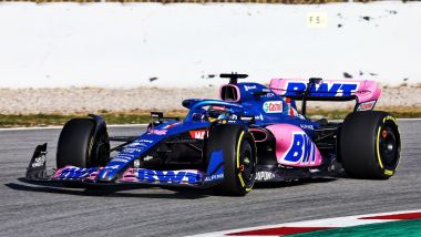 F1 Test Barcellona 2022, Fernando Alonso (Alpine)
