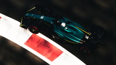 F1 Test Pirelli 2023, Yas Marina: Fernando Alonso (Aston Martin Racing)