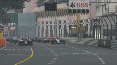 F1 VirtualGP Monaco 2020: la partenza della gara