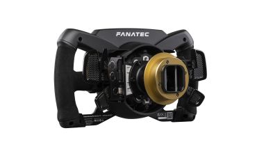 Fanatec Bentley GT3 Podium Steering Wheel, il meccanismo di sgancio rapido