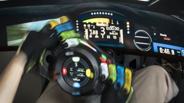 Fanatec Bentley GT3 Podium Steering Wheel, il volante gira, l'immagine sul display no