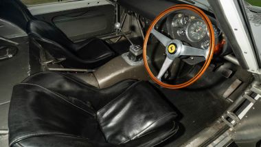 Ferrari 250 GTO: l'abitacolo perfettamente manutenuto
