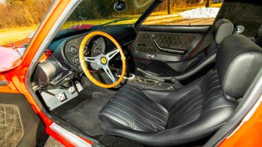 Ferrari 250 GTO replica by McBurnie Coachcraft, gli interni