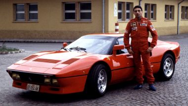 Ferrari 288 GTO con Michele Alboreto