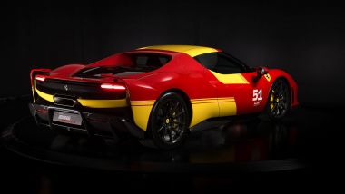Ferrari 296 Speciale Piloti Ferrari: livrea Giallo Modena