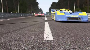 Ferrari 499P vs Porsche 917/30 Spyderla sfida virtuale