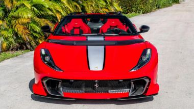 Ferrari 812 Competizione A: dettagli esclusivi per un esemplare destinato a collezionisti