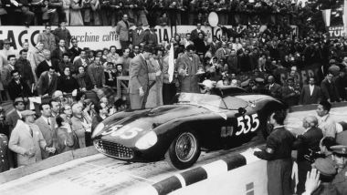 Ferrari alla Mille Miglia del 1957