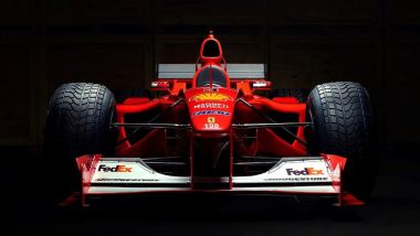 Ferrari F1-2000: il frontale