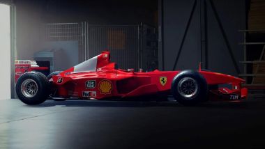 Ferrari F1-2000: laterale