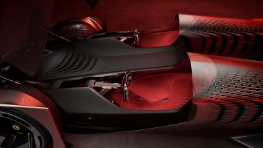 Ferrari F76: configurazione a doppia cabina separata