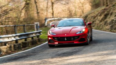 Ferrari Portofino M è rapidissima nei cambi di direzione