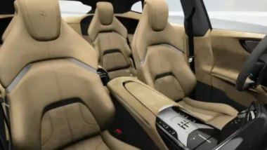 Ferrari Purosangue American Grand Tour Atelier Collezione: interni versione ''The Sand''