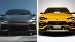 Ferrari Purosangue vs Lamborghini Urus, sfida virtuale: chi vince?