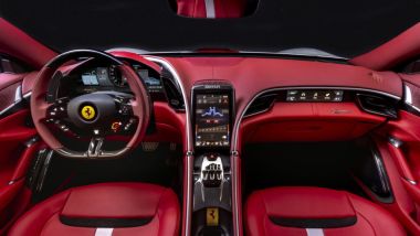Ferrari Roma Limited Edition: l'abitacolo super esclusivo della one-off di Maranello