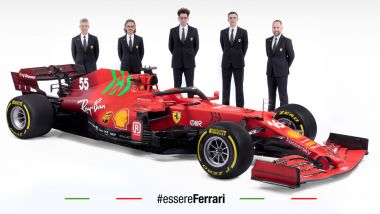 Ferrari SF21 - Mattia Binotto, Enrico Cardile, Enrico Gultieri, Laurent Mekies