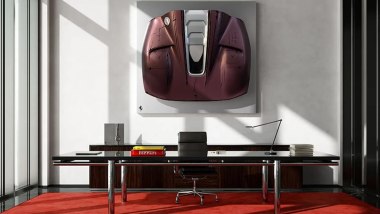 Ferrari Sketch Body: un esempio di arredamento con i pannelli dipinti a mano