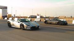 Ferrari SP3 vs Pagani Huayra: chi vince la drag race? [VIDEO]
