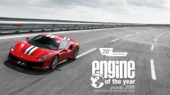 Ferrari: il V8 turbo della nuova 488 Pista è miglior motore dell'anno
