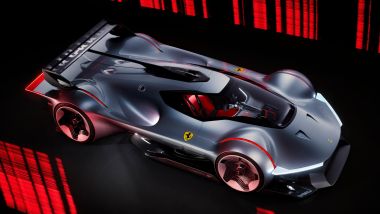 Ferrari Vision Gran Turismo: visuale di 3/4 anteriore