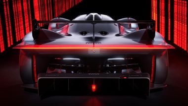 Ferrari Vision Gran Turismo: visuale posteriore