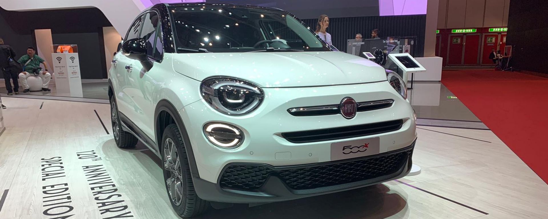 Fiat 500, 500L e 500X: arriva il nuovo allestimento 120 anni